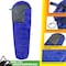 Wakeman Mummy Sleeping Bag, Blue 75-CMP1115 - alternate 3